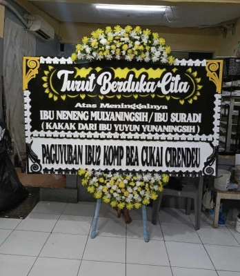 Papan Bunga di Cibalandong Jaya Cibogo